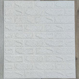 دیوارپوش فومی سفید آجری