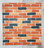 دیوارپوش فومی سفید آجری