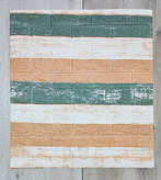 دیوارپوش فومی سفید آجری