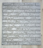 دیوارپوش فومی سفید آجری