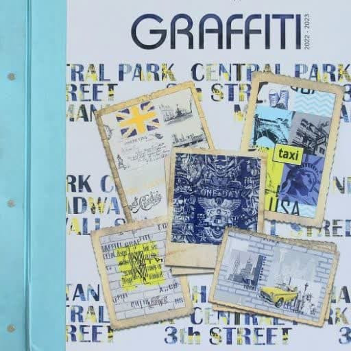 آلبوم کاغذدیواری گرافیتی