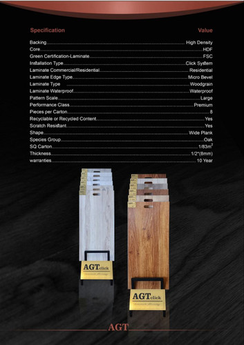 تولیدکننده پارکت ای جی تی